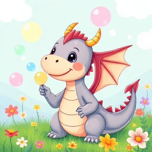 Bubbles the Friendly Dragon
