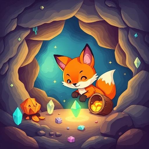 Felix Fox Finds Treasure